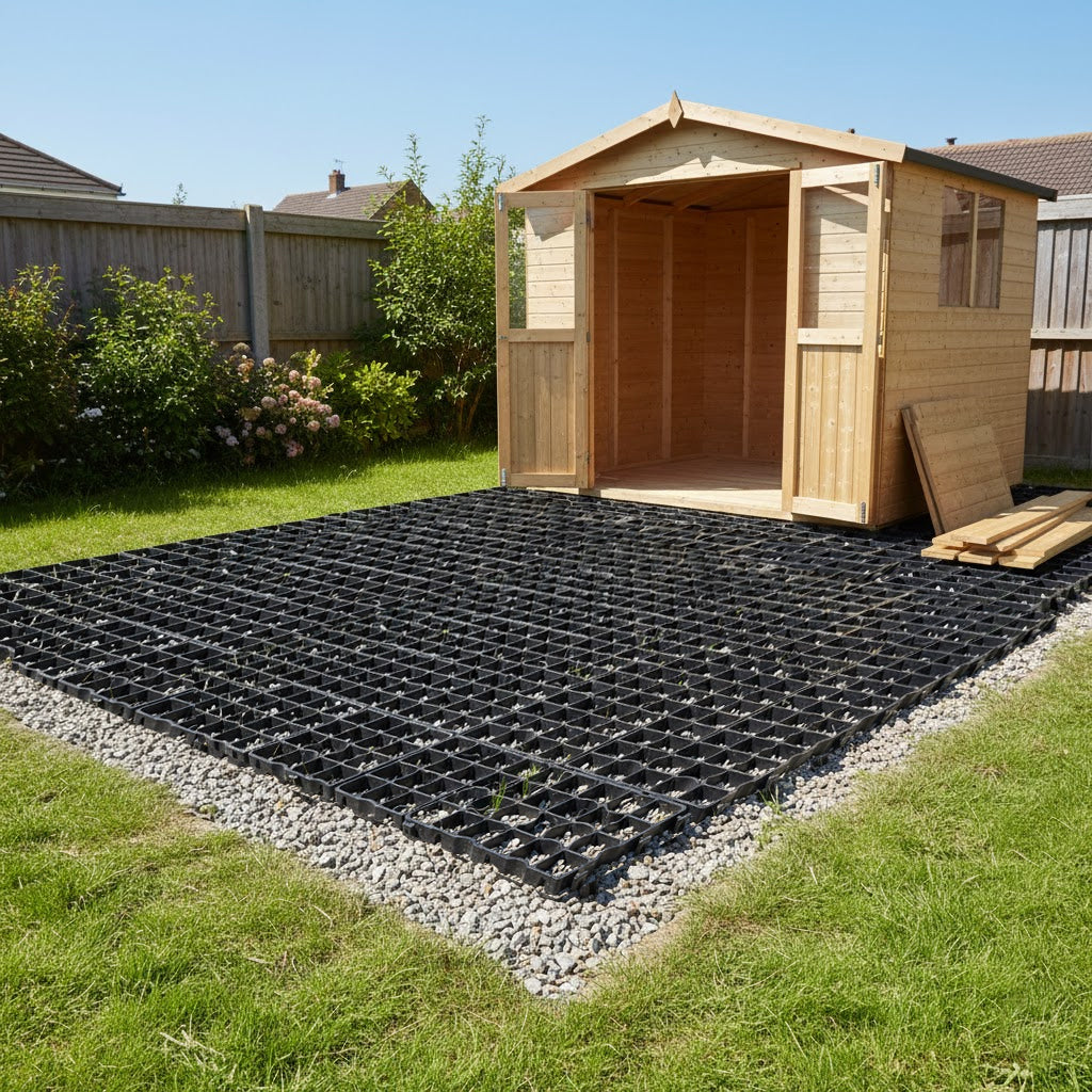 Ground Reinforcement Grid – Recycled Plastic, 330mm x 330mm x 30mm