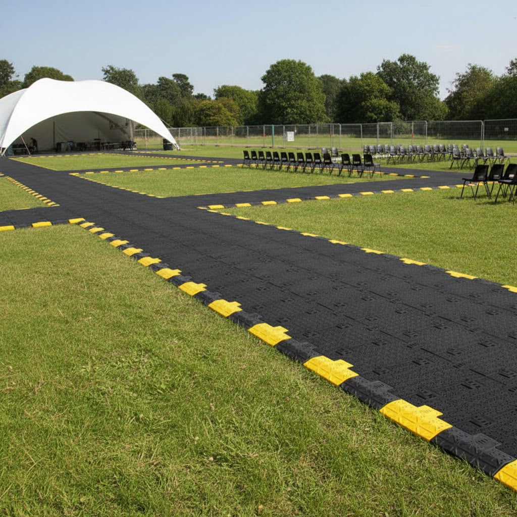 Temporary Ground Protection Mat – PPCP, Anti-Slip, Heavy Duty