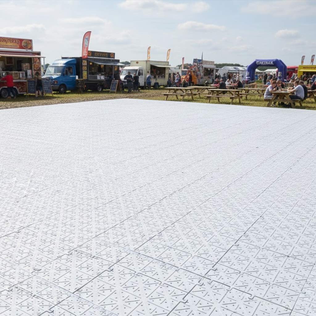 Temporary Ground Mat – PPCP, Anti-Slip, Lightweight Panel - Pack of 4