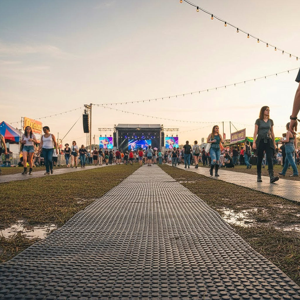 Heavy Duty Ground Protection Mat – Recycled, Anti-Slip, 22mm