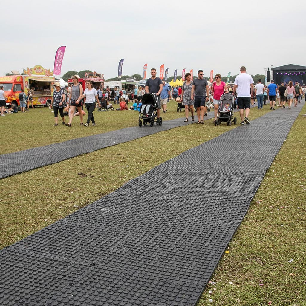 Heavy Duty Ground Protection Mat – Recycled, Anti-Slip, 22mm