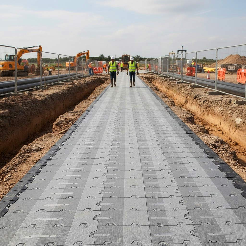 Temporary Event Flooring – Lightweight, Anti-Slip Polymer