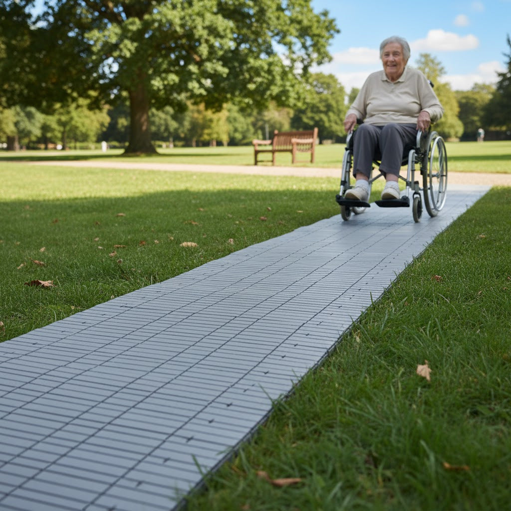 Event Flooring – Recycled Plastic, Non-Slip, Heavy Duty