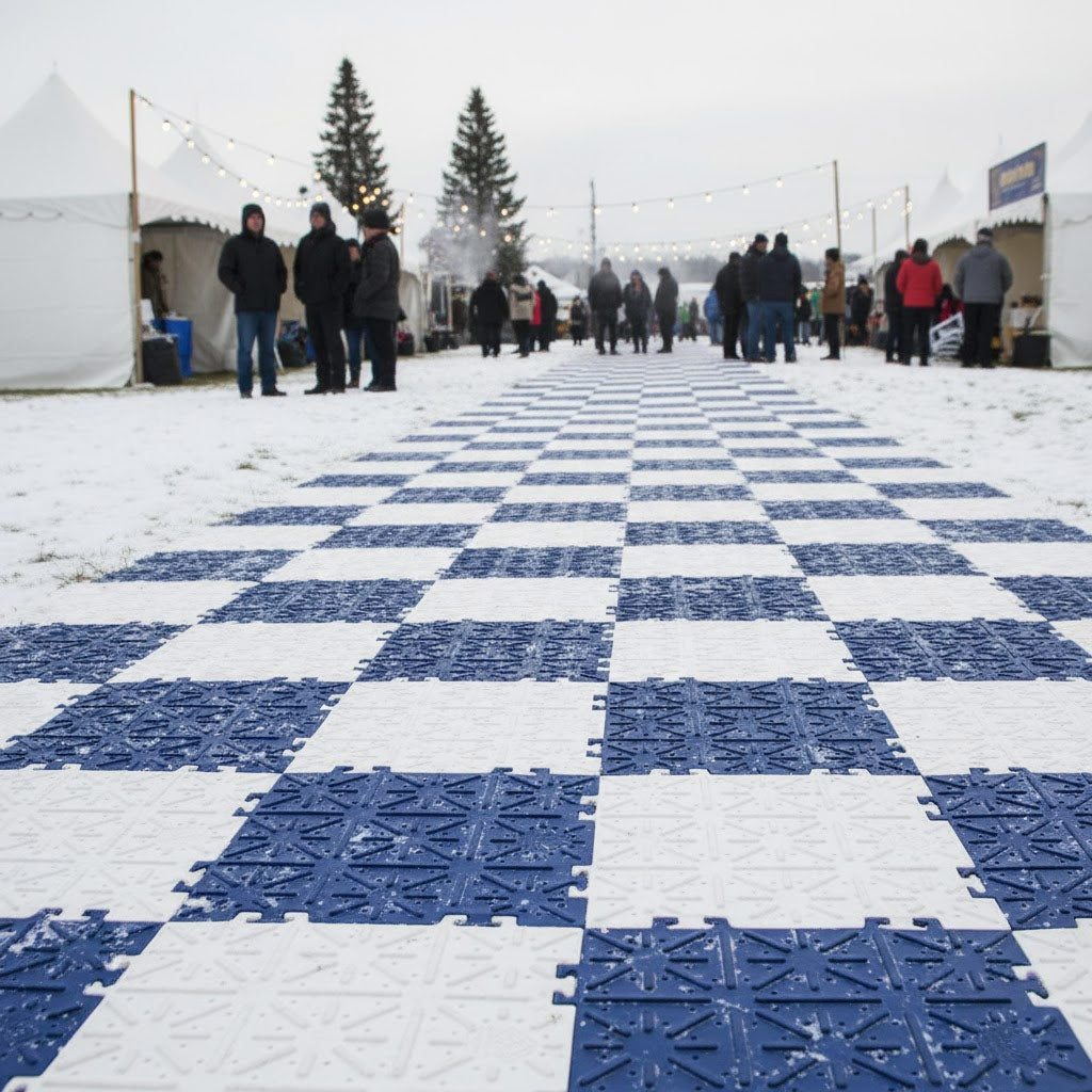 Temporary Ground Mat – PPCP, Anti-Slip, Lightweight Panel - Pack of 4