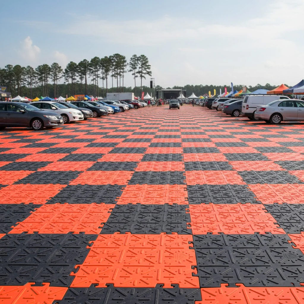 Temporary Ground Mat – PPCP, Anti-Slip, Lightweight Panel - Pack of 4