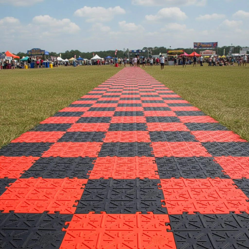 Temporary Ground Mat – PPCP, Anti-Slip, Lightweight Panel - Pack of 4