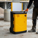 Spill Response Station with Cabinet and Signage for Site Safety