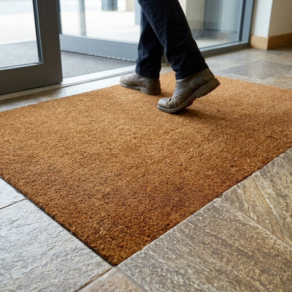 Coir Entrance Matting with PVC Backing
