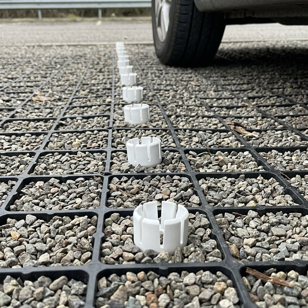 Ground Grid Bay Marker - Polypropylene Insert for 56.4mm Cells