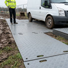 Ground Protection Mat Recycled LDPE 2.4m x 1.2m