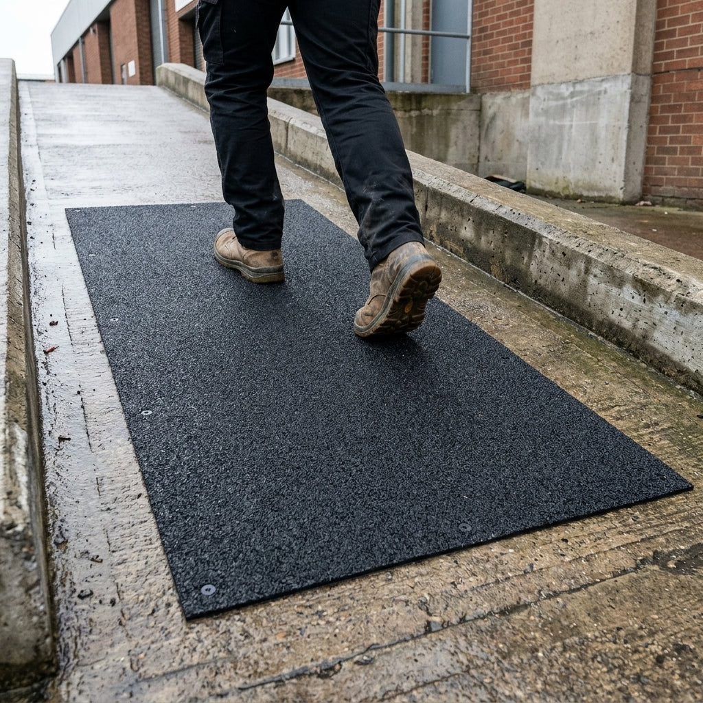 Anti-Slip GRP Safety Matting with R13 Slip Rating