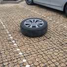 Porous Ground Reinforcement Grid - 1528 kN/m² Load Capacity