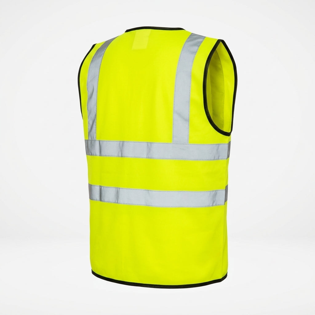 Children’s Hi-Visibility Safety Vest with 2 Band & Brace - BS EN1150 (view 2)
