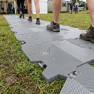 Modular Interlocking Temporary Event Flooring Panels