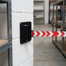 Receiver Clip for Retractable Tape Barrier - Wall or Magnetic Fixing