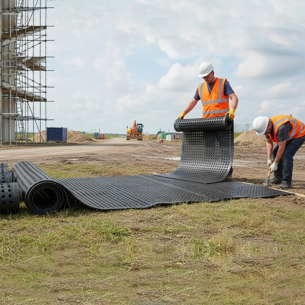 Rubber Grass Mat – Non-Slip, Eco-Friendly, Ground Protection
