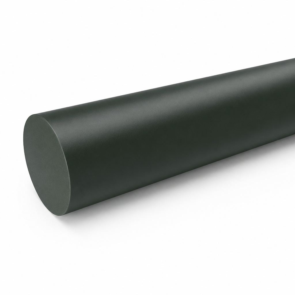 Cast Polyamide 6 Oil-Filled Green Rod for High Load Applications 50mm to 300mm diameter - Rod in use