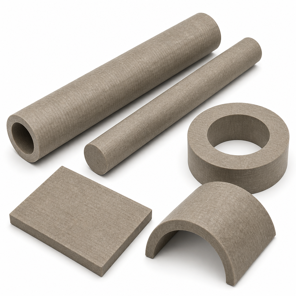 Peek 1000 Natural (brownish-grey) Rod 6mm to 16mm dia for Bearings & wear pads - Peek Rods in use