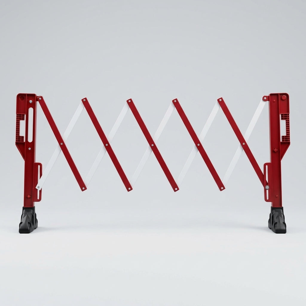 Expandable Safety Barrier with Auto Locking Feet – Extends to 3m (view 2)