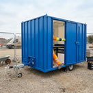 12ft Mobile Welfare Unit with Canteen and Drying Room