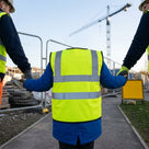 Children’s Hi-Visibility Safety Vest with 2 Band & Brace - BS EN1150