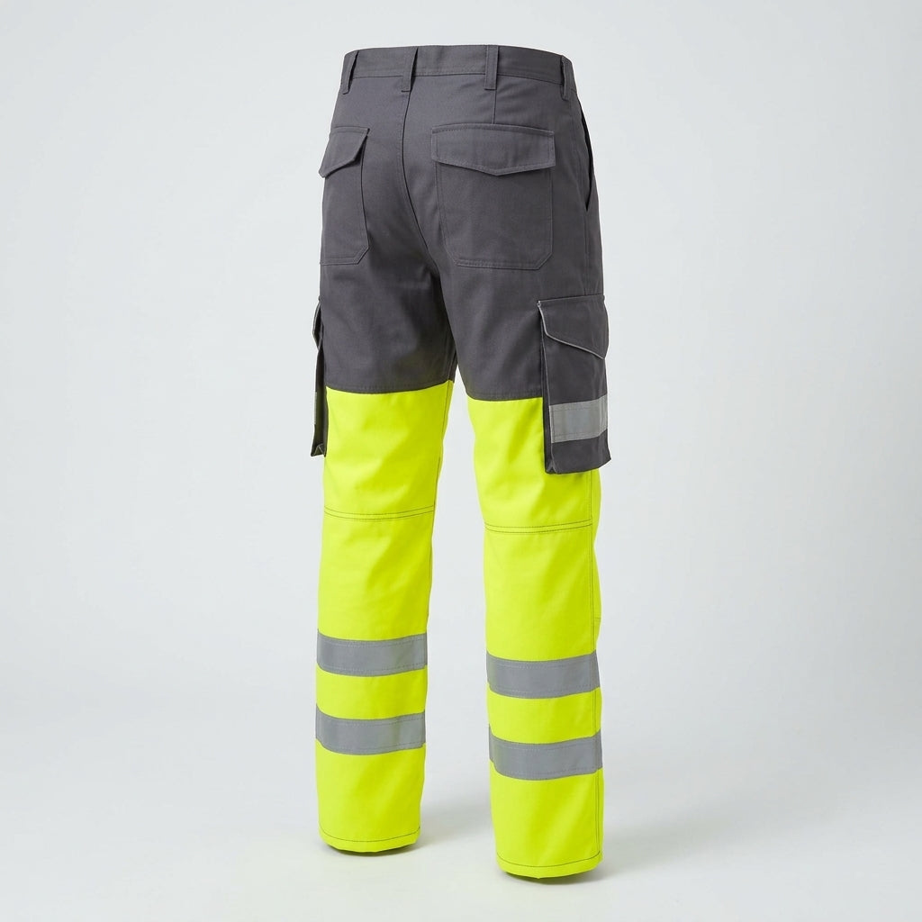 Polycotton High Visibility Cargo Trousers - ISO 20471 Class 1 (view 2)