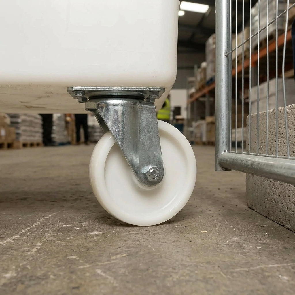 Heavy Duty Castor Wheels for Tubs and Gates – Optional Brake