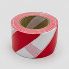 Non-Adhesive Barrier Tape Roll – High Visibility Striped PVC, 500m (view 2)