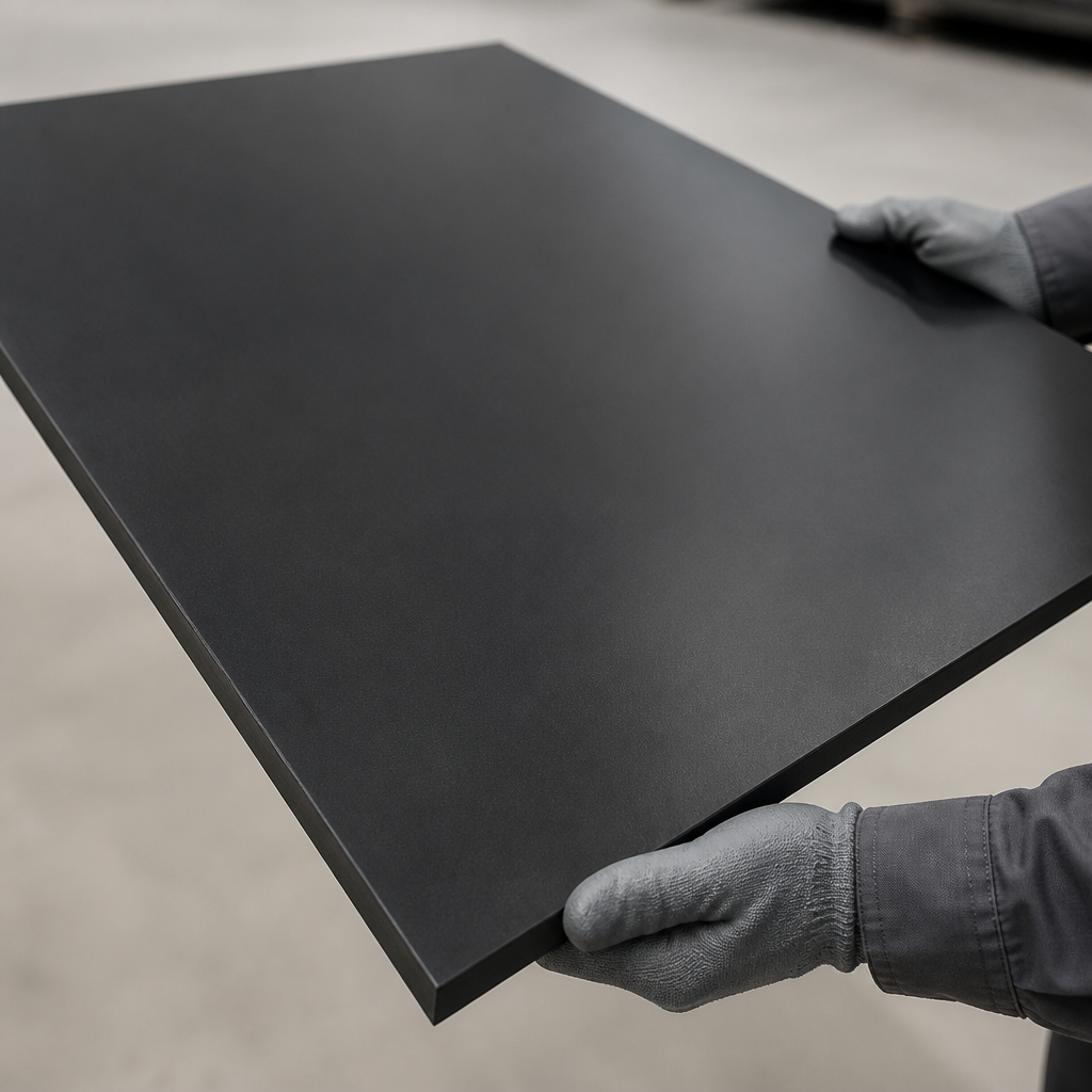 5mm Sample RG1000 Black Sheet