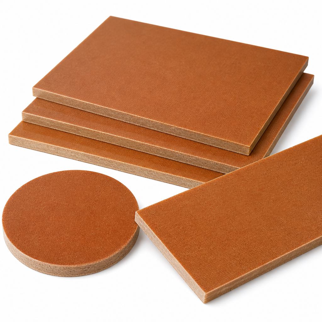 Phenolic Cotton Brown Sheet 0.8mm to 1mm thick for Gears & bearings - Tufnol Carp Brand in use
