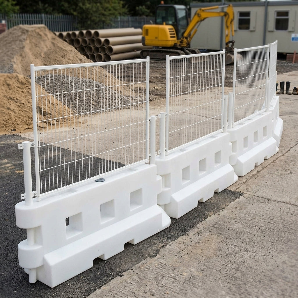 Mesh Security Barrier Panel – Steel Construction for Site Fencing