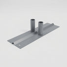 Flat Detachable Base Feet for Loose Leg Crowd Control Barriers (view 2)