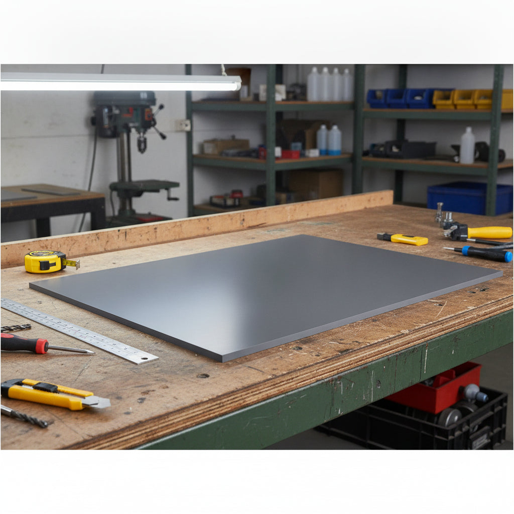 PVC Grey Plastic Sheet - 20mm To 50mm Thick