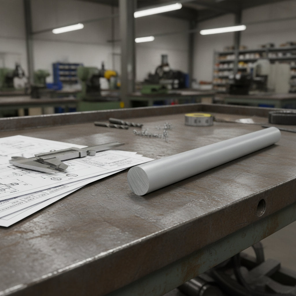PVC Grey Plastic Rod - 18mm To 30mm Dia.