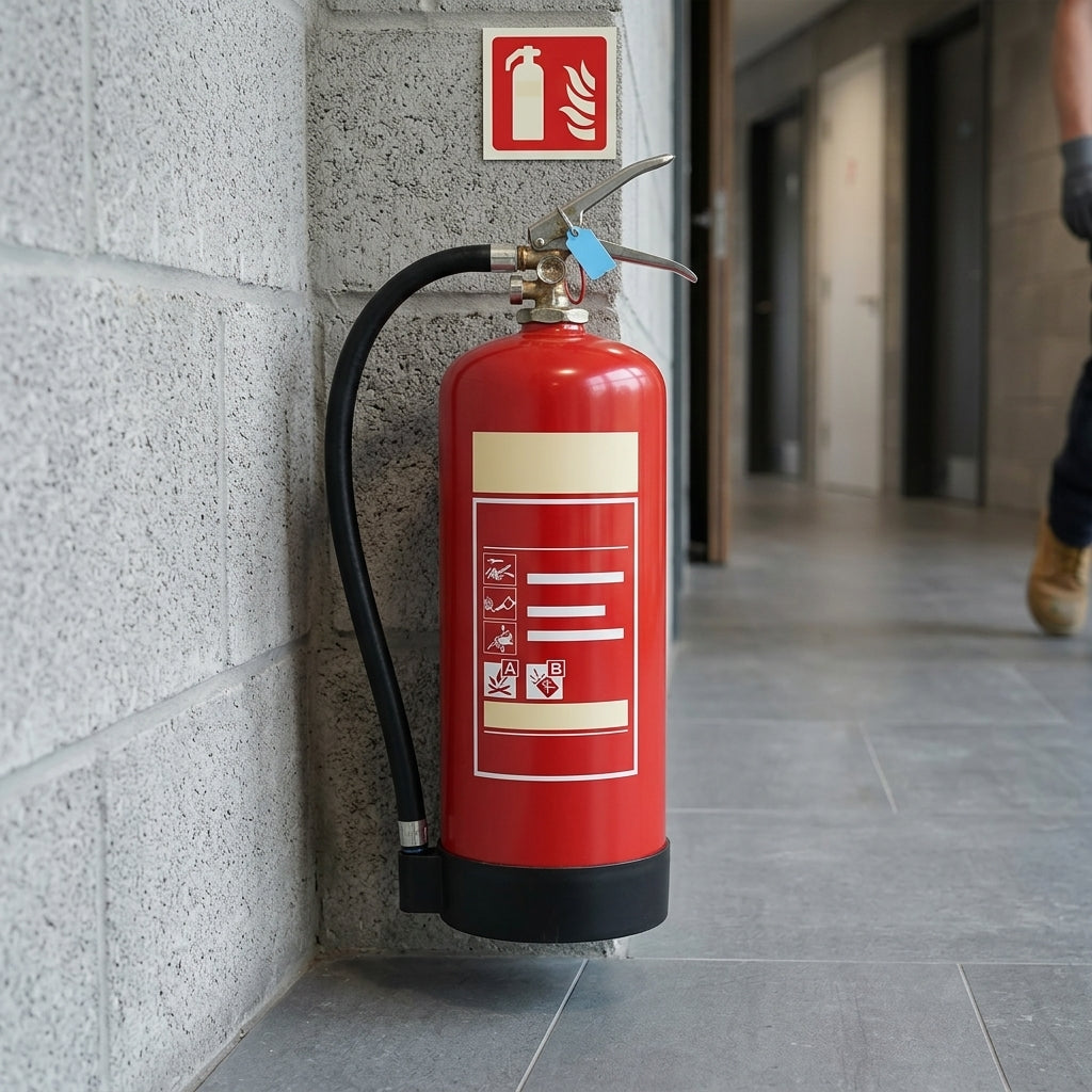 Fire Extinguisher Composite Body 6L Foam or 6Kg Powder