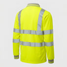 High Visibility Long Sleeve Polo Shirt - EN ISO 20471 Class 3 (view 2)