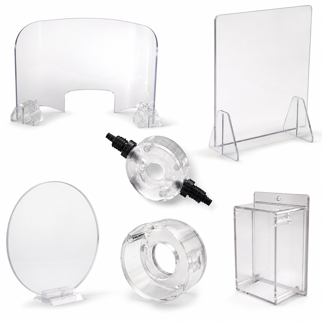 Polycarbonate Translucent Rod 10mm to 100mm dia for Protective barriers & safety shields - Polycarbonate Rod in use