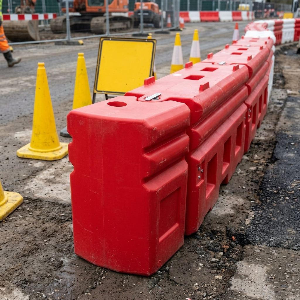 Impact Resistant Barrier End Stop for Traffic Control Systems