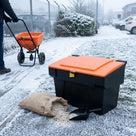 Lockable Grit Bin – Heavy Duty Polyethylene – 200 Litre Capacity