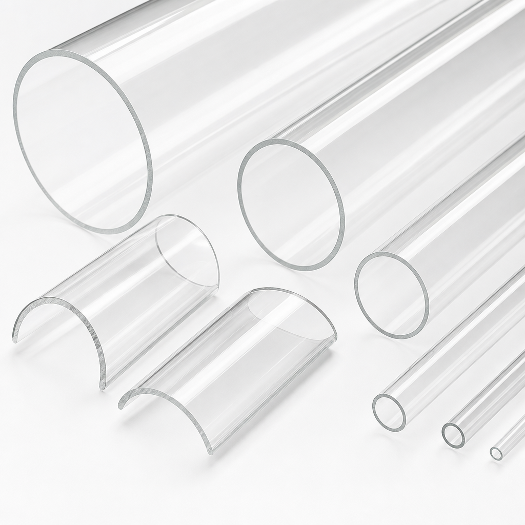 Polycarbonate Clear Tube 10mm to 250mm dia for Protective barriers & safety shields - Polycarbonate Tube in use