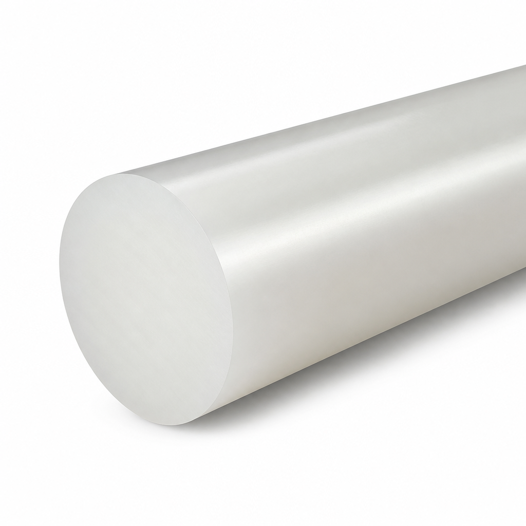 Polypropylene Natural Rod for Chemical Applications 250mm to 300mm diameter - Rod in use