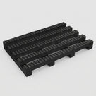 Heavy Duty Anti-Slip PVC Matting with Open Grid 15mm Thick (view 2)