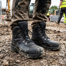 Heat Resistant Safety Work Boot with Protective Toecap - Sizes 5-14