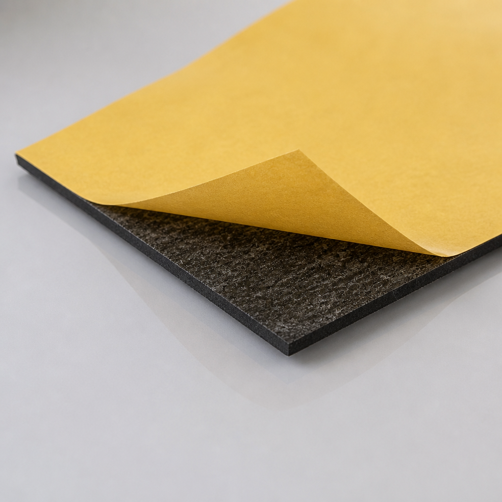 3mm Thick – Solid Self-Adhesive Rubber Sheets