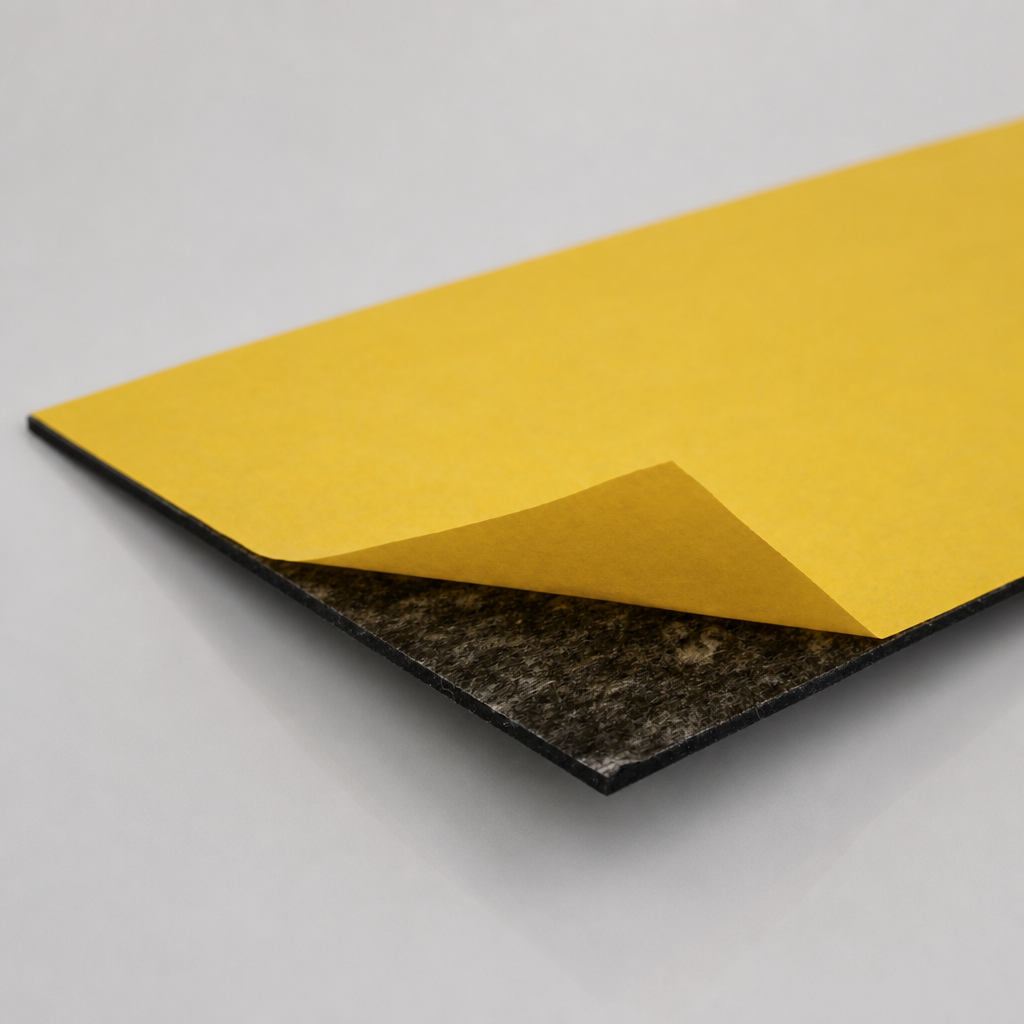1mm Thick – Solid Self-Adhesive Rubber Sheets