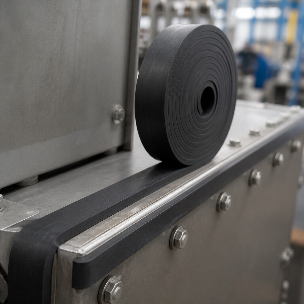 10mm Thick – Solid SBR Rubber Strip