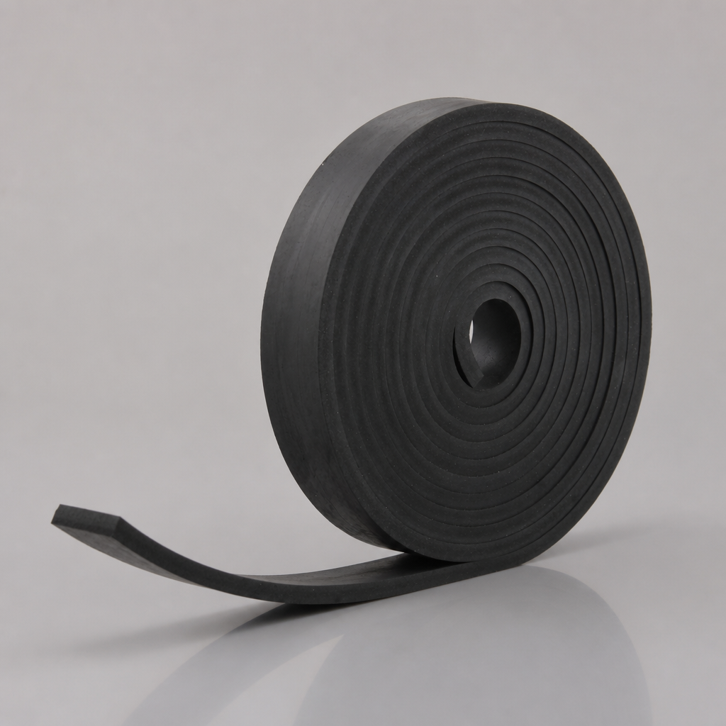10mm Thick – Solid SBR Rubber Strip