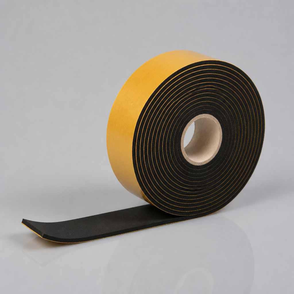 6mm Thick – Self-Adhesive Sponge Rubber Strip