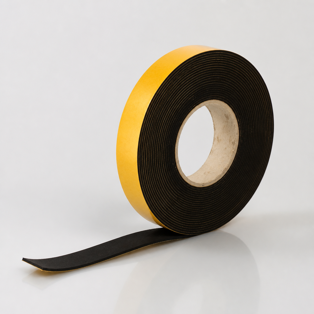 2mm Thick – Self-Adhesive Sponge Rubber Strip