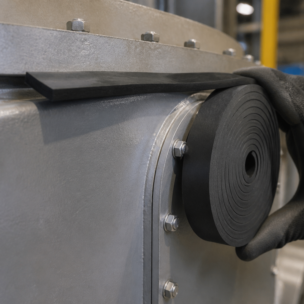 6mm Thick – Solid SBR Rubber Strip